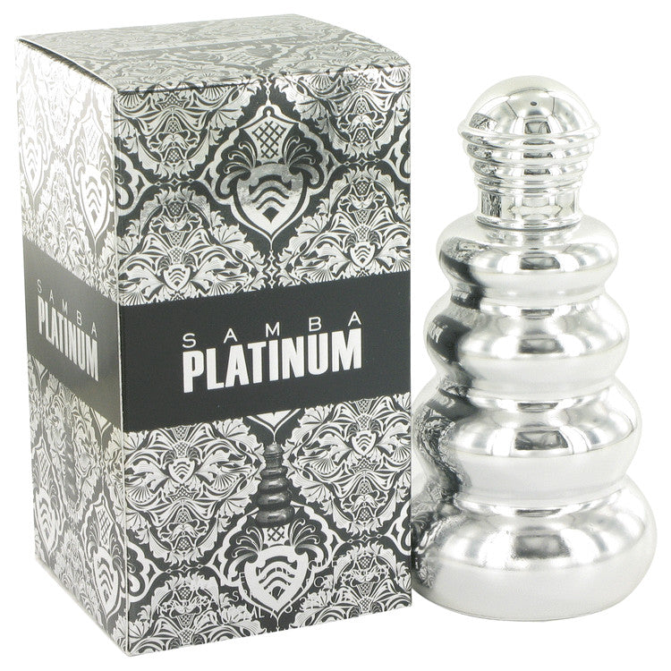 Samba Platinum Eau De Toilette Spray for Men 3.3 oz / 100 ml