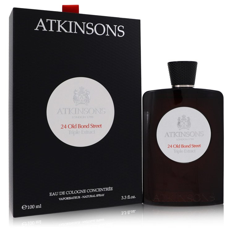Atkinsons 24 Old Bond Street Triple Extract Eau de Cologne Spray 3.3 oz / 100 ml for Men