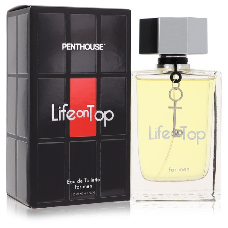 Penthouse Life On Top Eau De Toilette Spray for Men, 3.4 oz (100 ml)