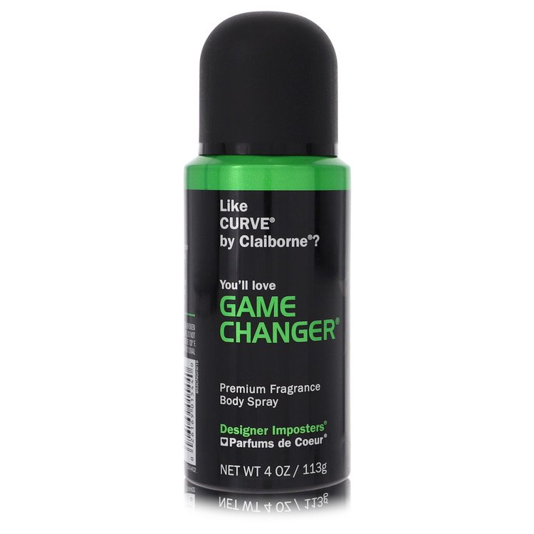 Designer Imposters Game Changer by Parfums De Coeur Body Spray 4 oz / 118 ml for Men