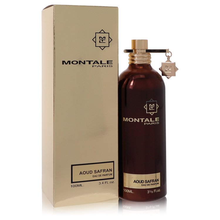 Montale Aoud Safran Eau De Parfum Spray 3.4 oz / 100 ml for Women