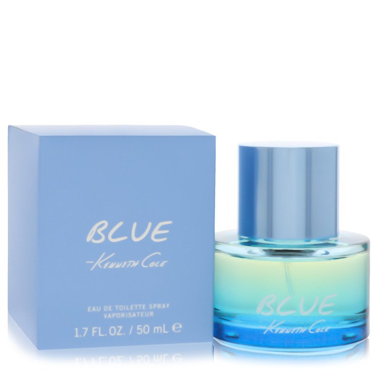 Kenneth Cole Blue Eau de Toilette Spray for Men, 1.7 oz / 50 ml