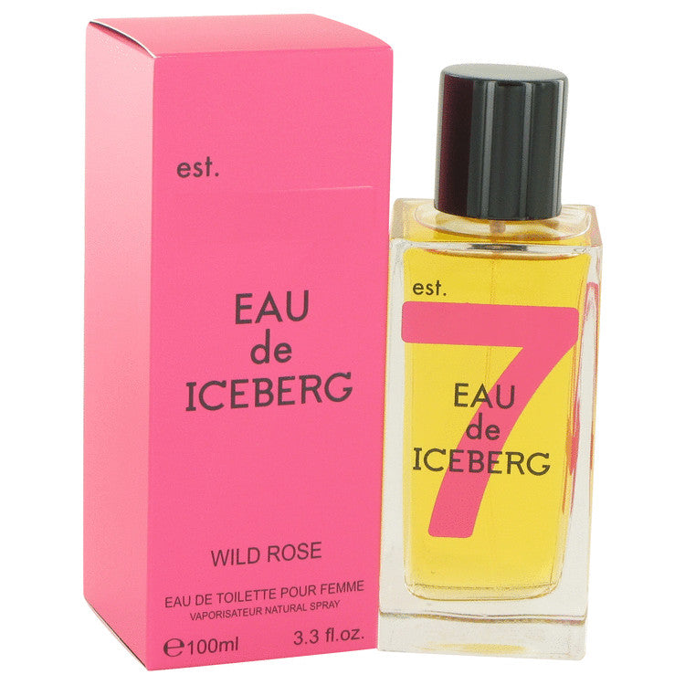 Iceberg Wild Rose Eau De Toilette Spray 3.4 oz (100 ml) for Women