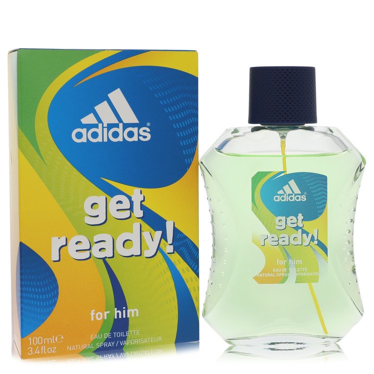 Adidas Get Ready Eau de Toilette Spray 3.4 oz / 100 ml for Men