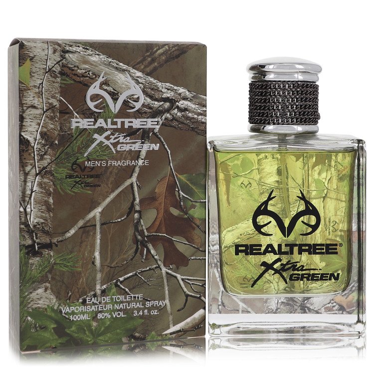 RealTree by Jordan Outdoor Eau De Toilette Spray for Men, 3.4 oz / 100 ml
