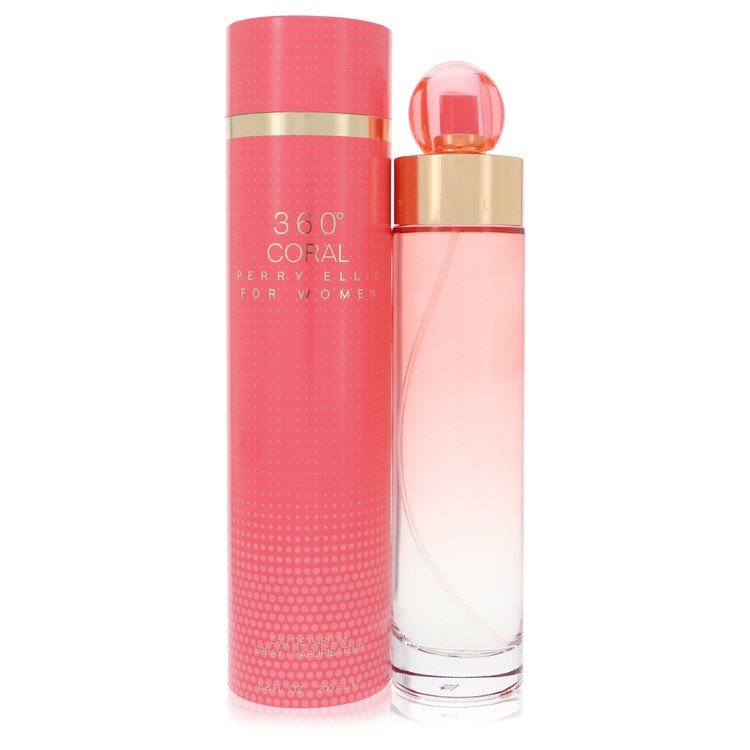 Perry Ellis 360 Coral Eau De Parfum Spray 6.7 oz / 200 ml for Women