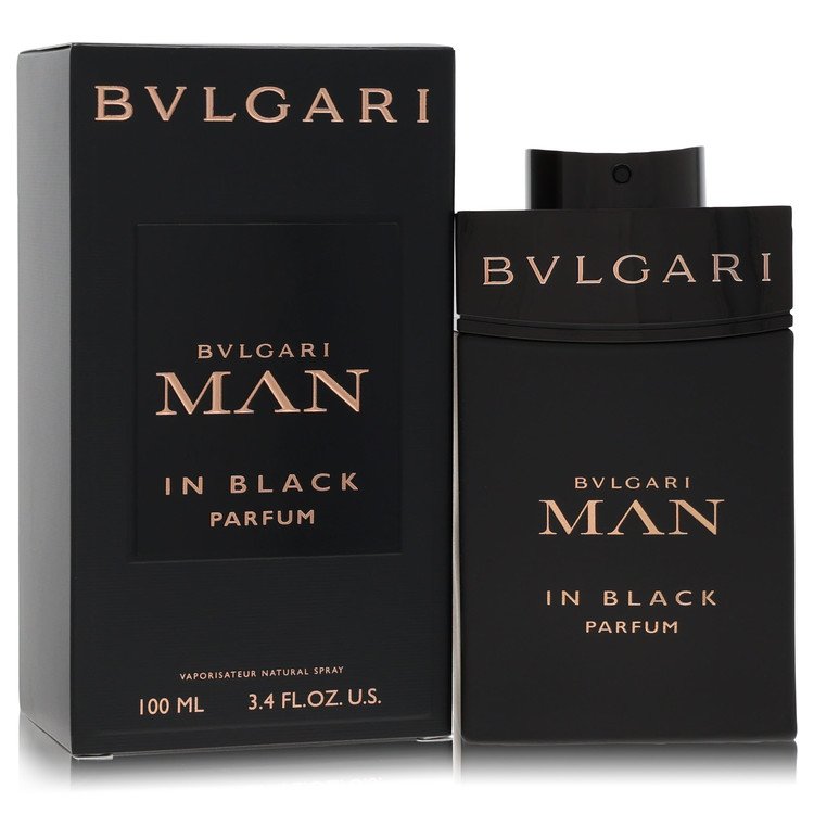 Bvlgari Man In Black Parfum Spray for Men, 3.4 oz / 100 ml