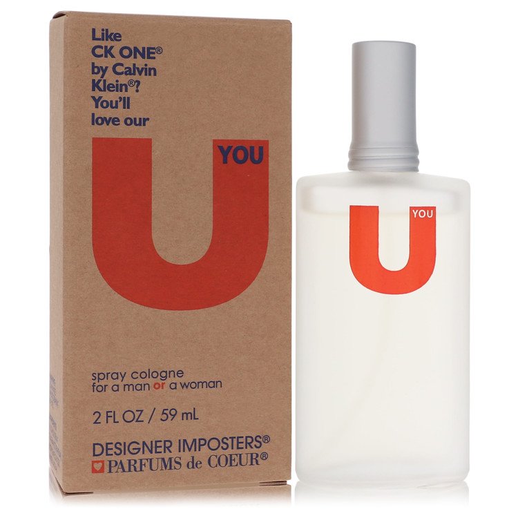 Designer Imposters U You by Parfums De Coeur Cologne Spray 2 oz / 60 ml Unisex
