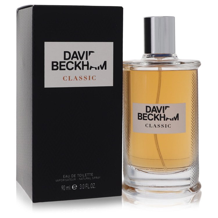 David Beckham Classic Eau de Toilette Spray for Men, 3 oz / 90 ml