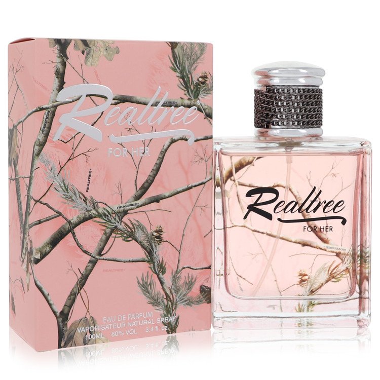RealTree by Jordan Outdoor Eau De Parfum Spray for Women, 3.4 oz / 100 ml