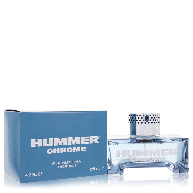 Hummer Chrome by Hummer Eau de Toilette Spray 4.2 oz (125 ml) for Men