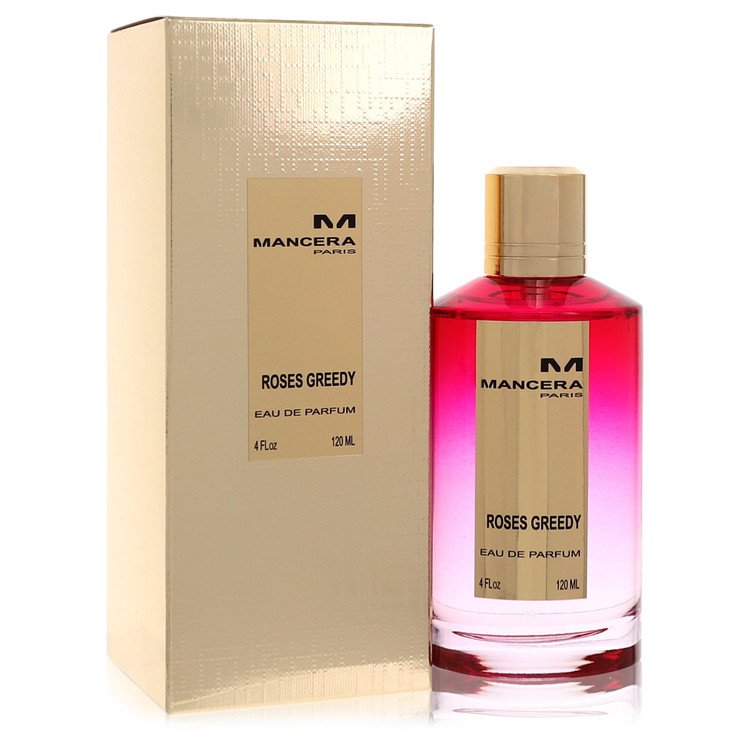 Mancera Roses Greedy Unisex Eau De Parfum Spray 4 oz / 120 ml