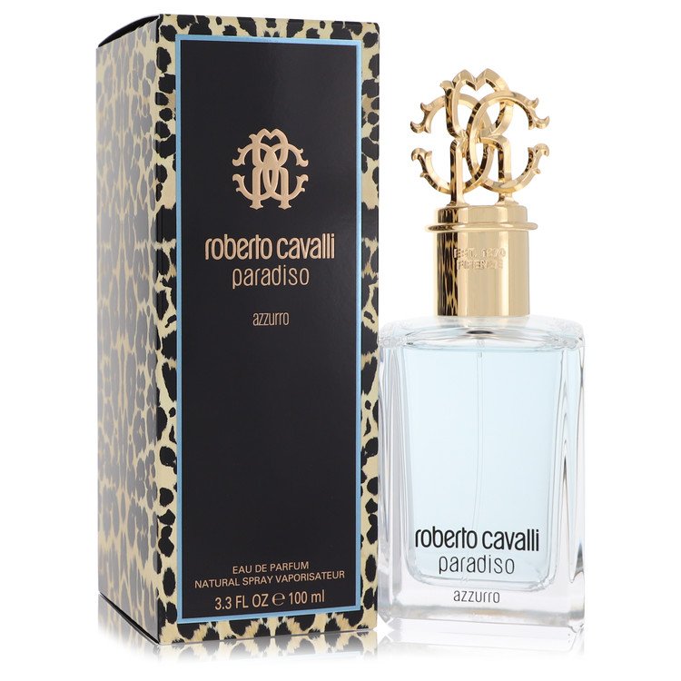 Roberto Cavalli Paradiso Azzurro Eau De Parfum Spray 3.3 oz / 100 ml for Women