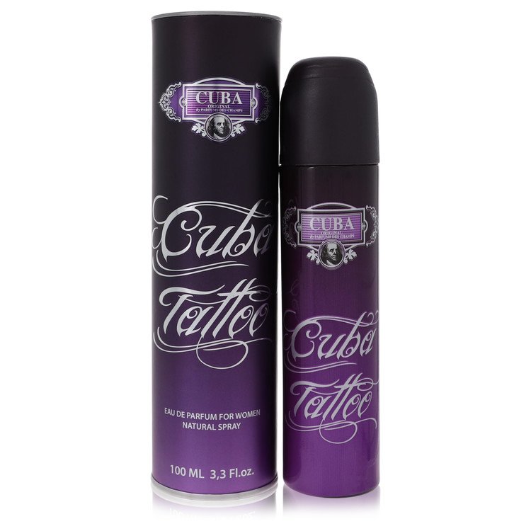 Cuba Tattoo by Fragluxe Eau de Parfum Spray 3.4 oz / 100 ml for Women