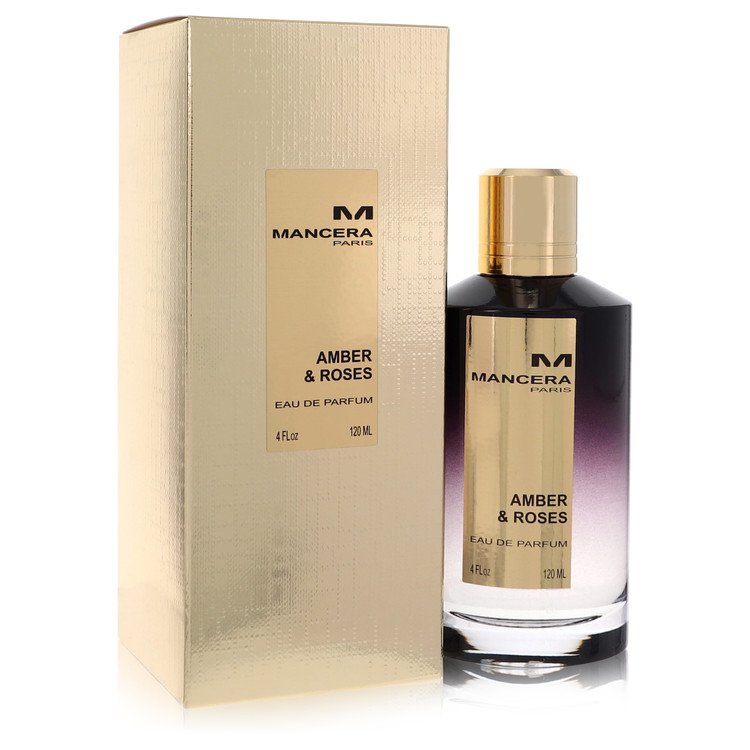 Mancera Amber & Roses Unisex Eau De Parfum Spray 4 oz / 120 ml for Women