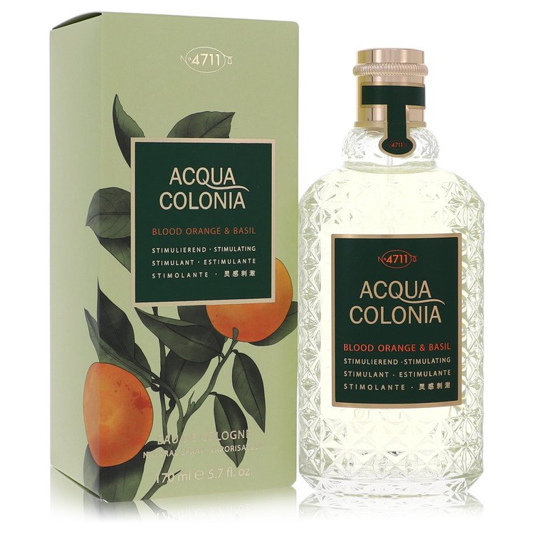 4711 Acqua Colonia Blood Orange & Basil Unisex Fragrance, 3.4 oz / 100 ml