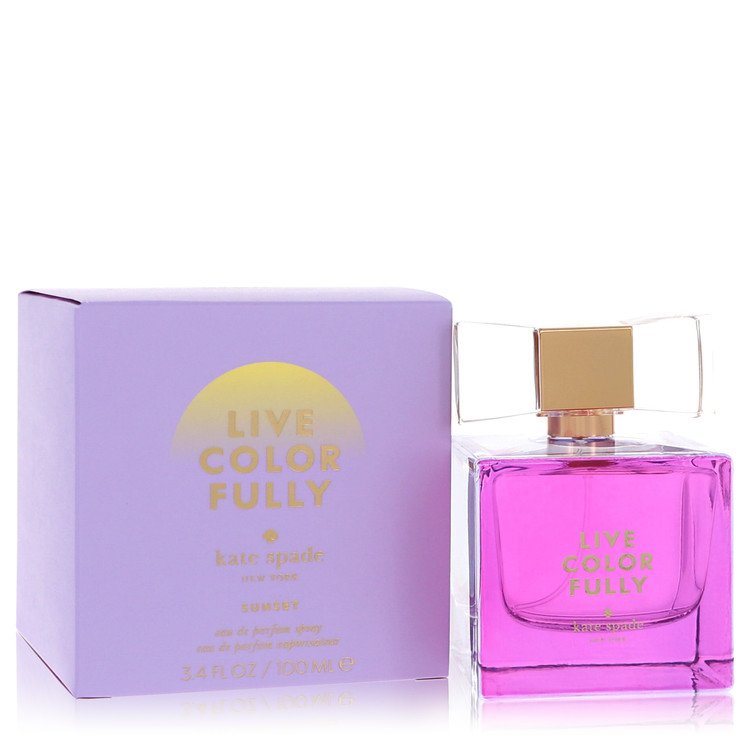 Kate Spade Live Colorfully Sunset Eau De Parfum Spray 3.4 oz / 100 ml for Women