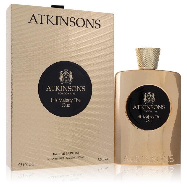 Atkinsons His Majesty The Oud Eau de Parfum Spray 3.3 oz / 100 ml for Men
