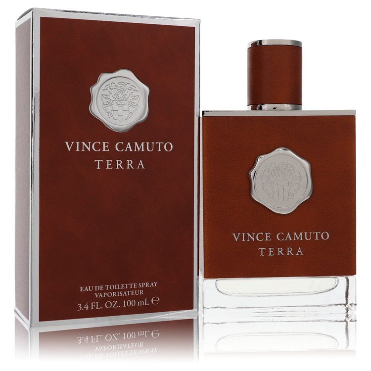 Vince Camuto Terra Eau De Toilette Spray for Men, 3.4 oz / 100 ml