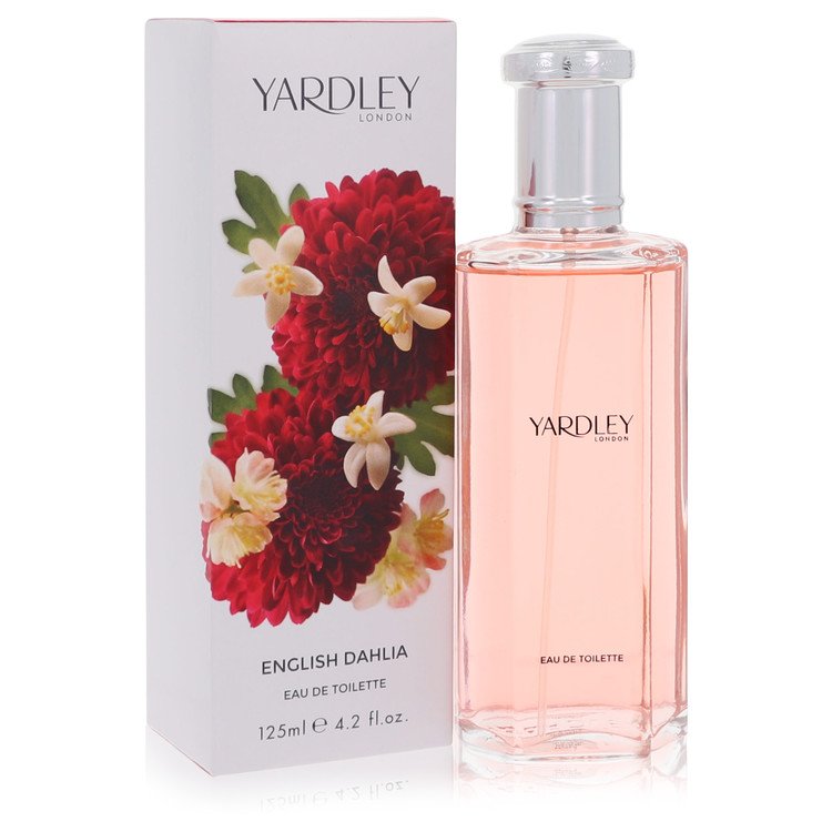 Yardley London English Dahlia Eau de Toilette Spray for Women 4.2 oz / 125 ml