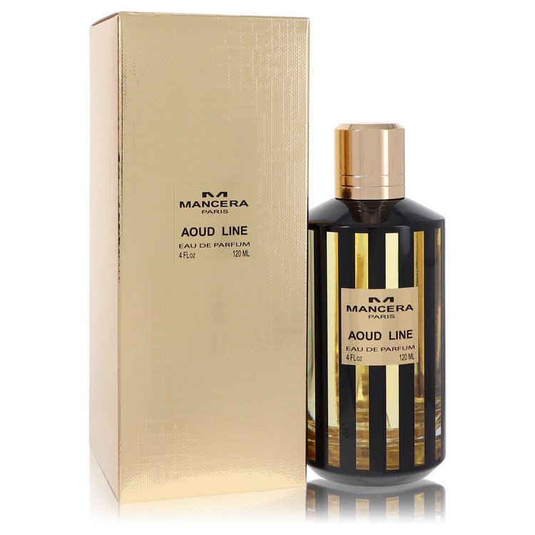 Mancera Aoud Line Unisex Eau De Parfum Spray, 4 oz / 120 ml