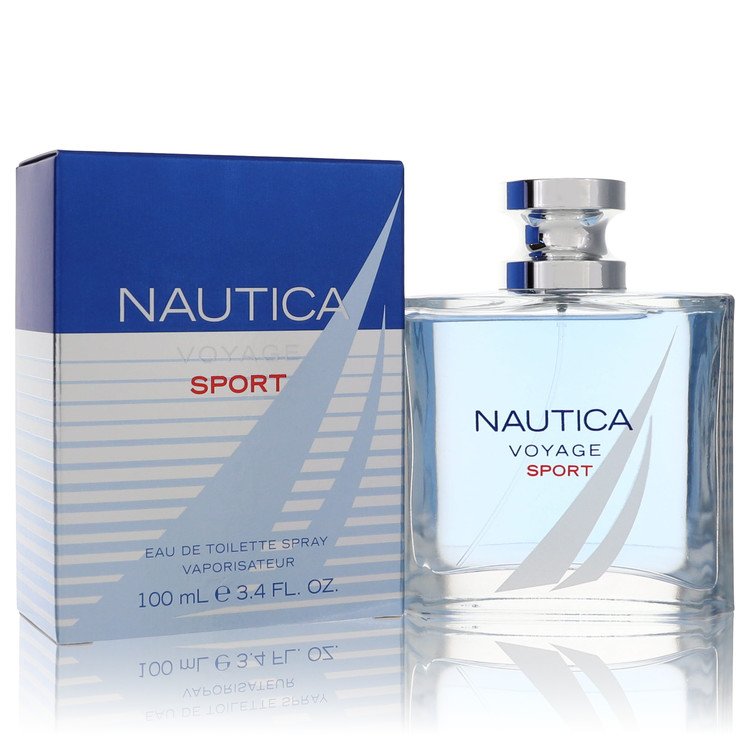 Nautica Voyage Sport Eau de Toilette Spray for Men, 3.4 oz / 100 ml