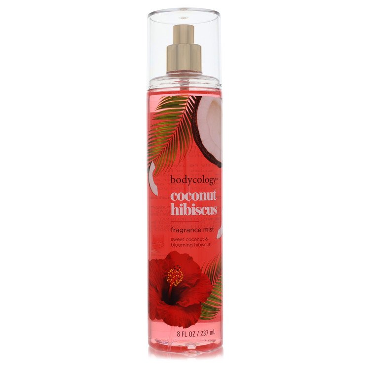 Bodycology Coconut Hibiscus Body Mist for Women 8 oz / 236 ml