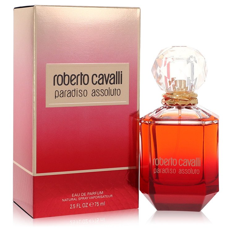 Roberto Cavalli Paradiso Assoluto Eau De Parfum Spray 2.5 oz (75 ml) for Women