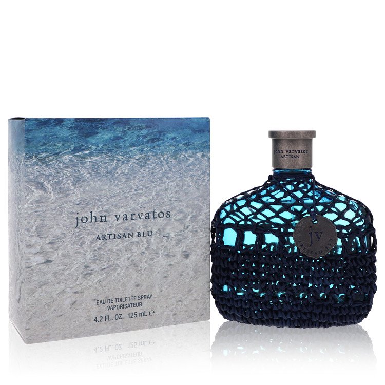 John Varvatos Artisan Blu Eau de Toilette Spray 4.2 oz (125 ml) for Men