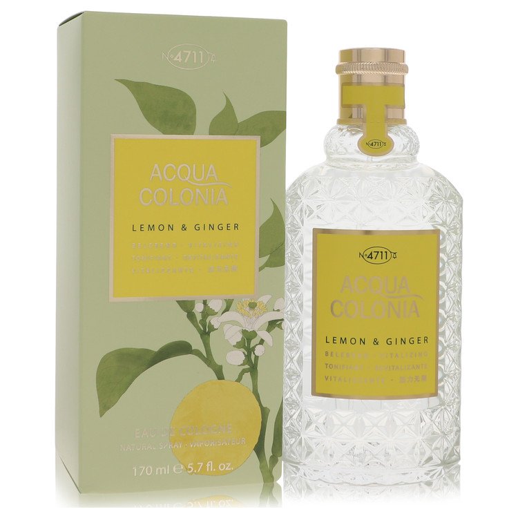 4711 ACQUA COLONIA Lemon and Ginger Eau de Cologne Spray 5.7 oz / 170 ml Unisex