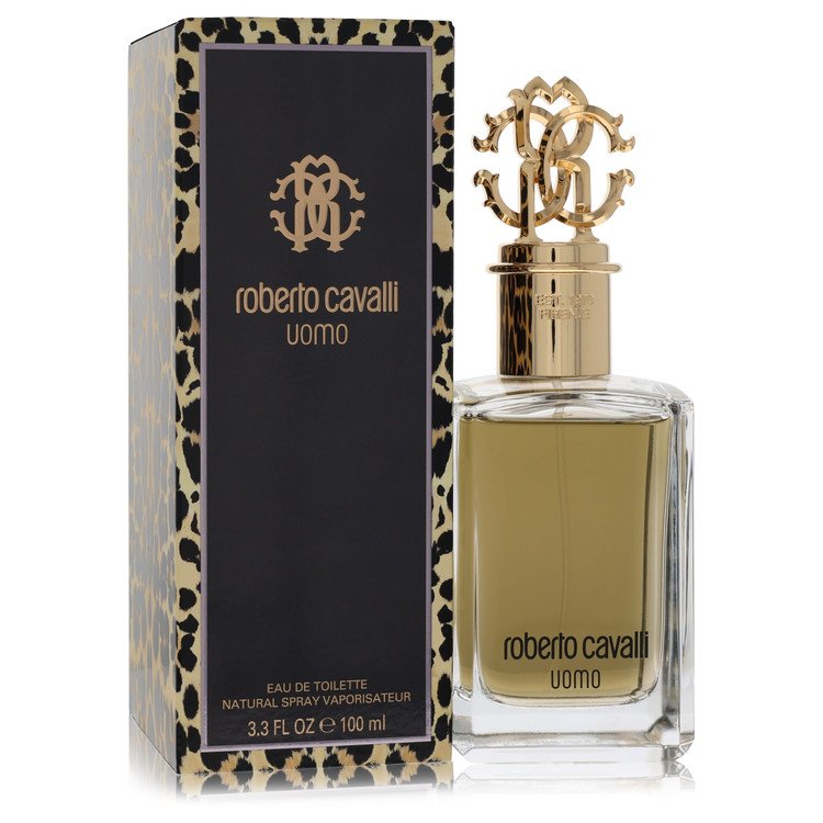 Roberto Cavalli Uomo Eau De Toilette Spray 3.4 oz / 100 ml for Men