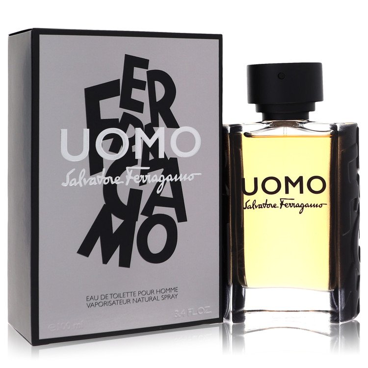 Salvatore Ferragamo Uomo Eau de Toilette Spray 3.4 oz / 100 ml for Men