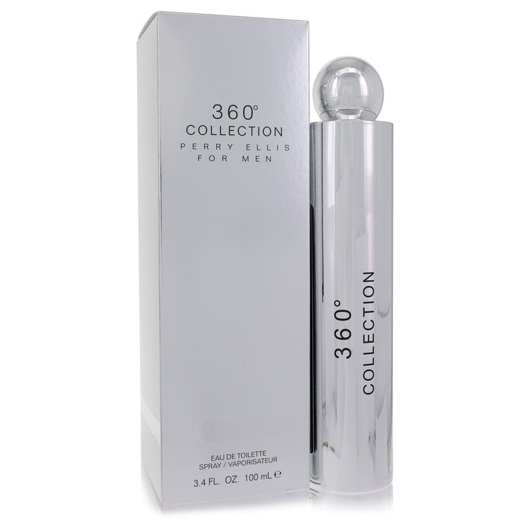 Perry Ellis 360 Collection Eau De Toilette Spray for Men, 3.4 oz / 100 ml