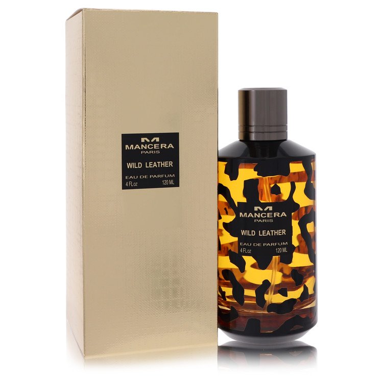 Mancera Wild Leather Unisex Eau De Parfum Spray, 4 oz / 120 ml