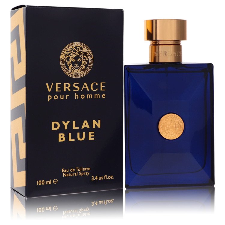 Versace Pour Homme Dylan Blue Eau De Toilette Spray 3.4 oz (100 ml) for Men