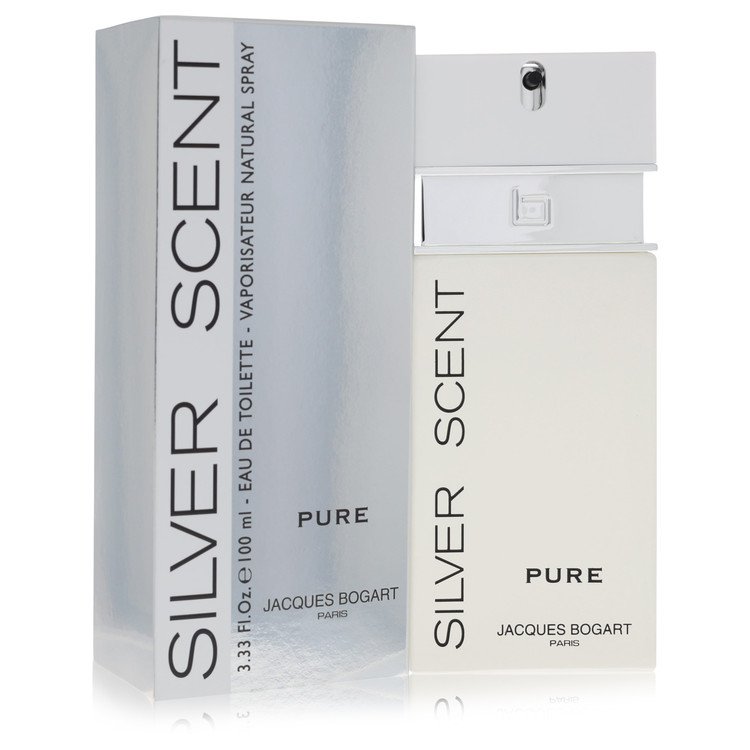 Silver Scent Pure by Jacques Bogart Eau De Toilette Spray 3.4 oz (100 ml) for Men