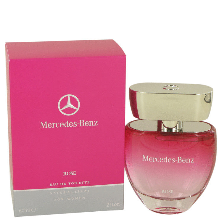 Mercedes Benz Rose Eau de Toilette Spray for Women 2 oz / 60 ml