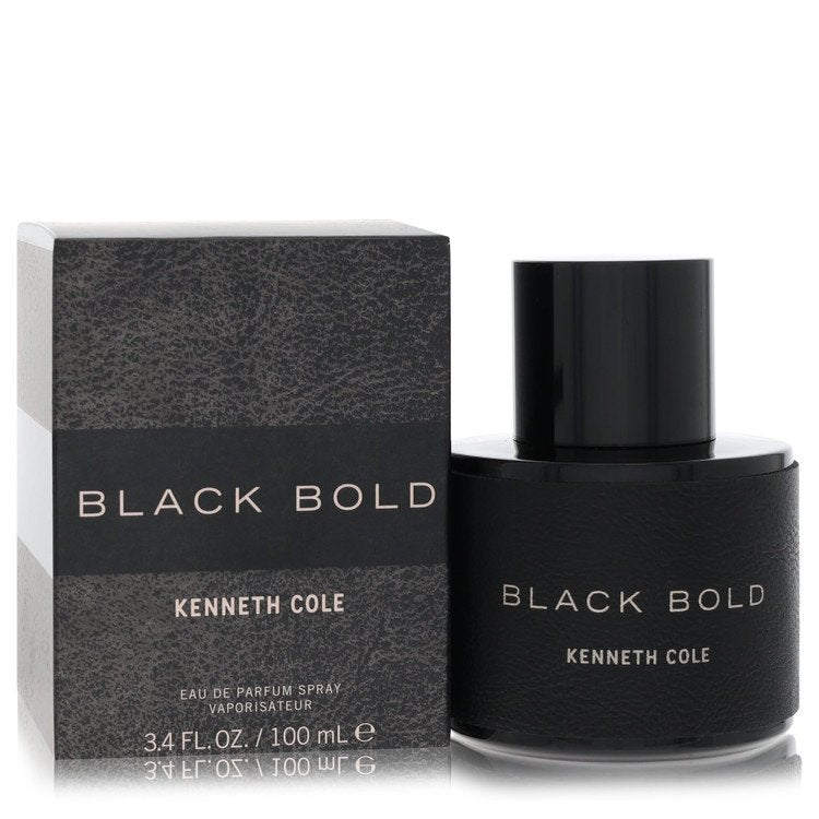 Kenneth Cole Black Bold Eau De Parfum Spray 3.4 oz / 100 ml for Men