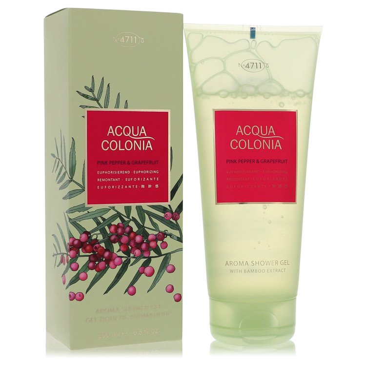 4711 Acqua Colonia Pink Pepper & Grapefruit Shower Gel 6.8 oz / 200 ml for Women