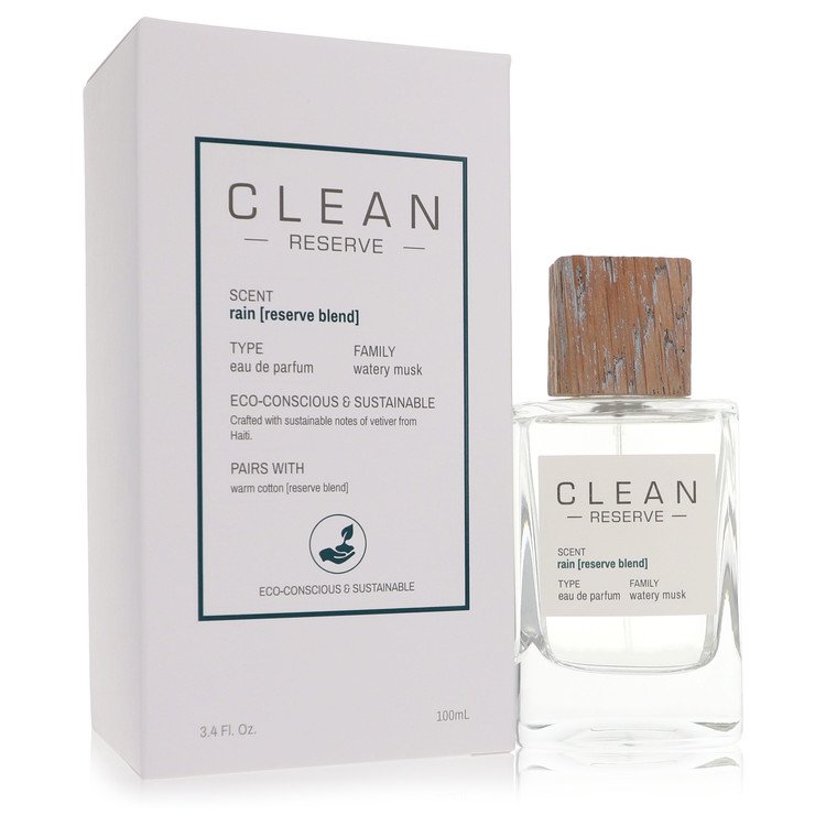 Clean Rain Reserve Blend Eau de Parfum Spray 3.4 oz / 100 ml for Women