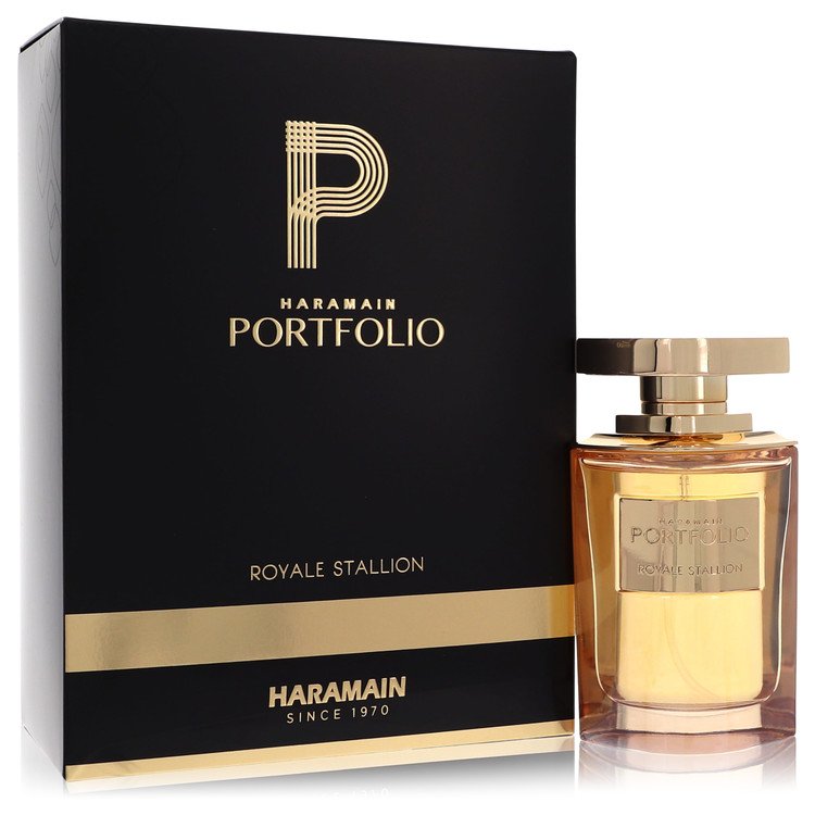 Al Haramain Portfolio Royale Stallion Eau De Parfum Spray 2.5 oz (75 ml) for Men
