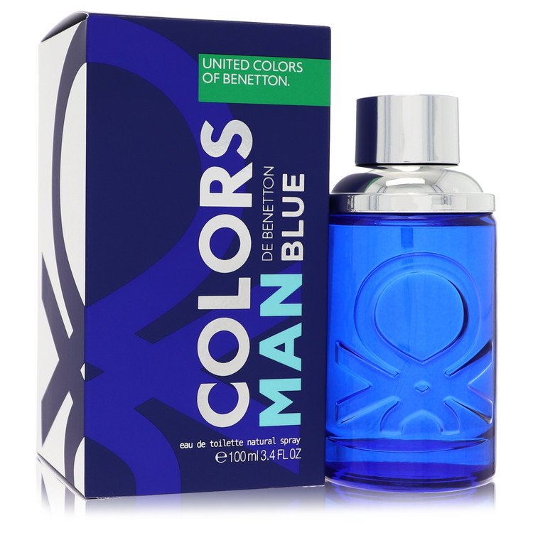 Benetton Colors De Benetton Blue Eau De Toilette Spray 3.4 oz / 100 ml for Men