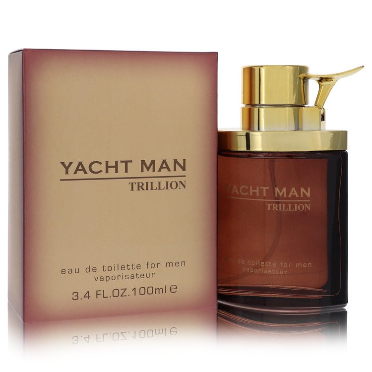 Yacht Man Trillion Eau De Toilette Spray 3.4 oz (100 ml) for Men by Myrurgia