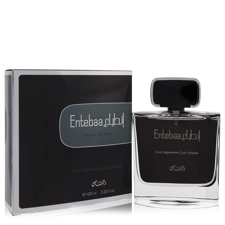 Rasasi Entebaa Eau De Parfum Spray for Men, 3.33 oz / 100 ml