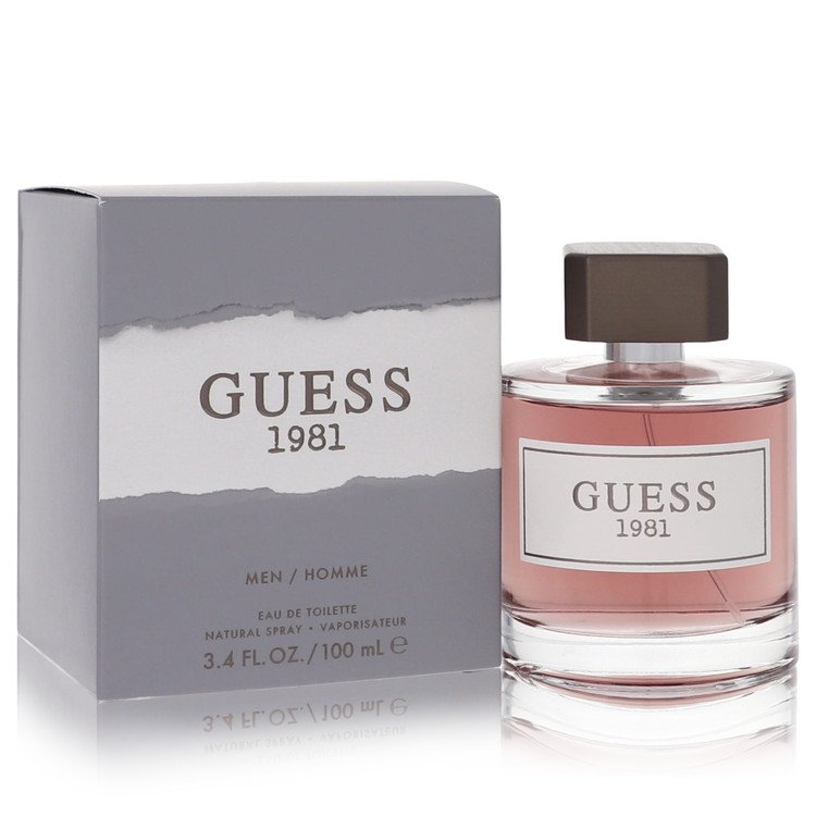 Guess 1981 Eau De Toilette Spray for Men, 3.4 oz / 100 ml