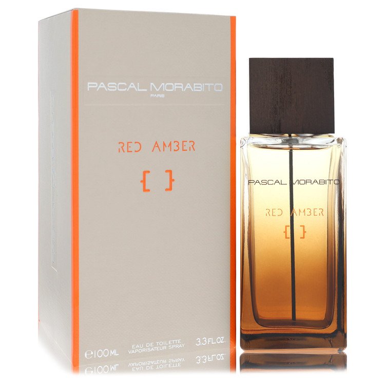 Pascal Morabito Red Amber Eau de Toilette Spray 3.4 oz (100 ml) for Men