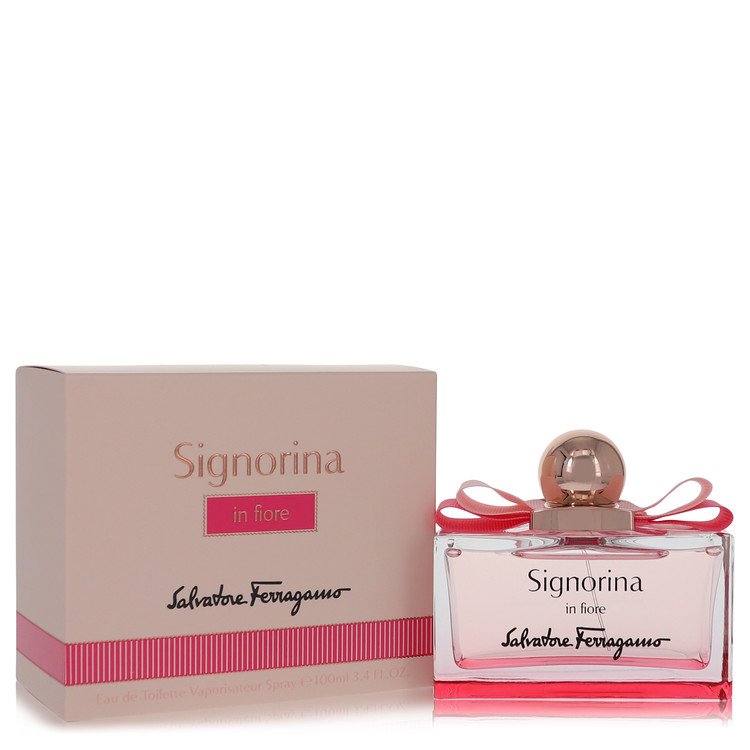 Salvatore Ferragamo Signorina In Fiore Eau de Toilette Spray 3.4 oz / 100 ml for Women
