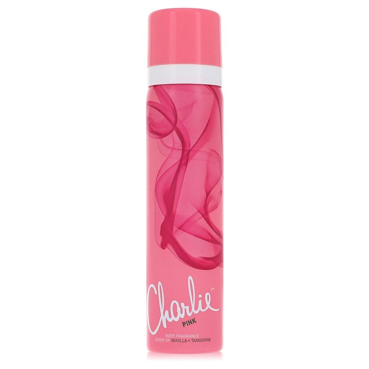 Charlie Pink by Revlon Women's Body Spray 2.5 oz / 74 ml
