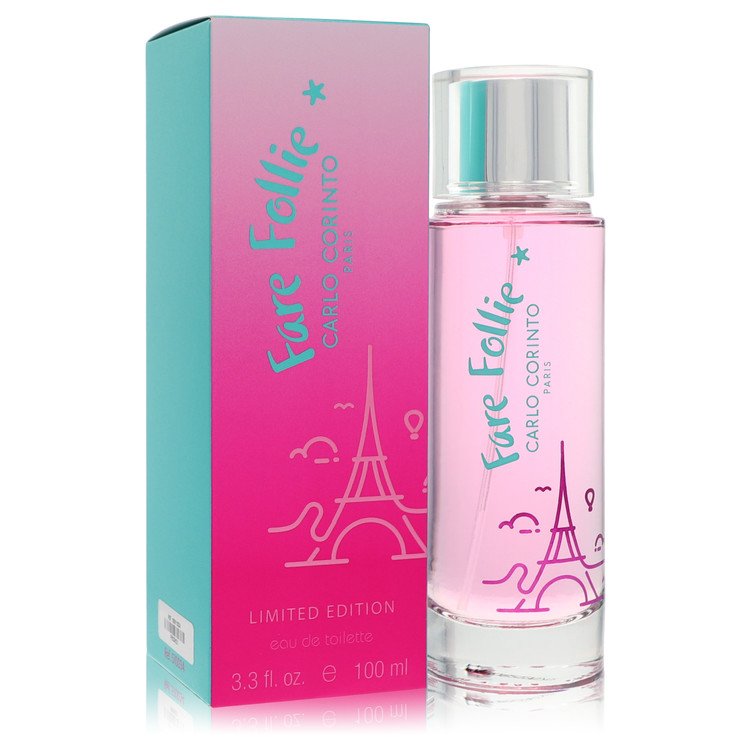 Fare Follie by Carlo Corinto Eau de Toilette Spray 3.3 oz / 100 ml for Women