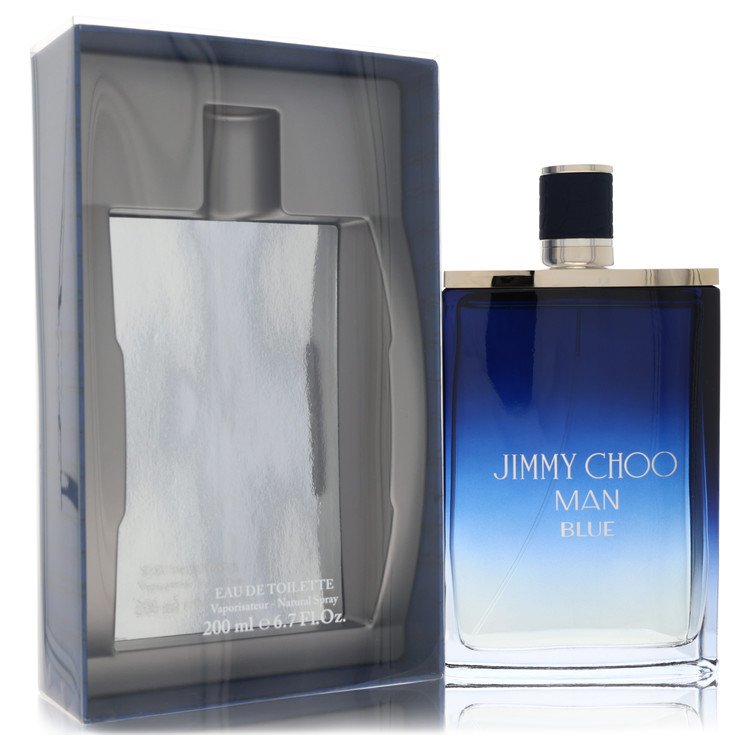 Jimmy Choo Man Blue Eau de Toilette Spray 6.7 oz / 200 ml for Men